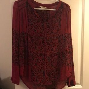 Small lucky brand blouse
